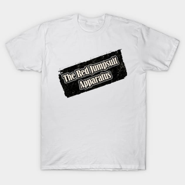 Red jumpsuit outlet apparatus t shirt